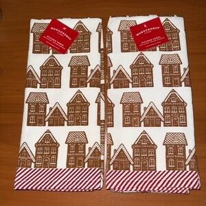 Wondershop at Target Set of 2 Gingerbread House Kitchen Dish Towels
